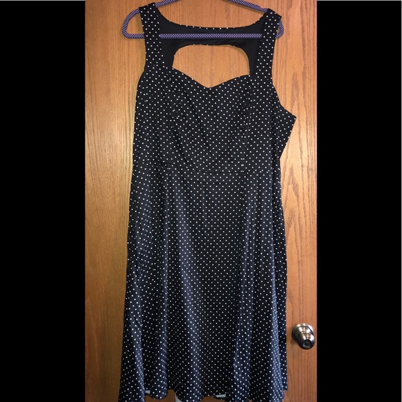 polka dot dress size 20